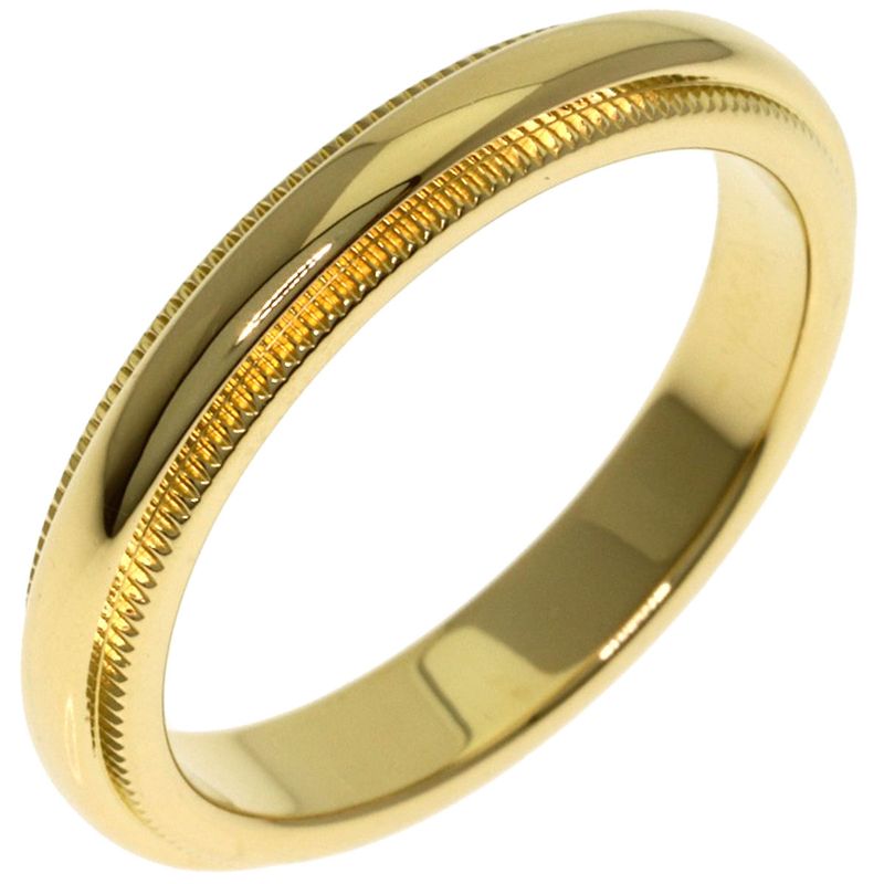 Tiffany & Co Milgrain Ring 18k Yellow Gold