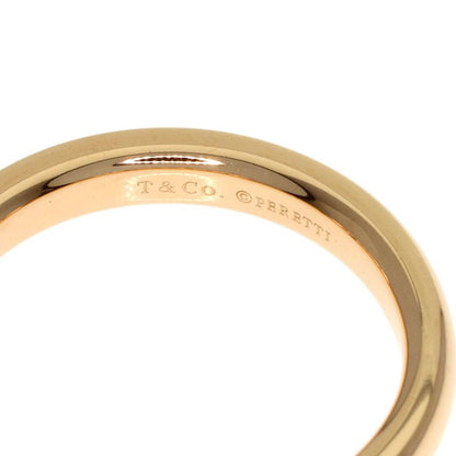 Tiffany & Co Stacking Band Diamond Ring 18k Yellow Gold