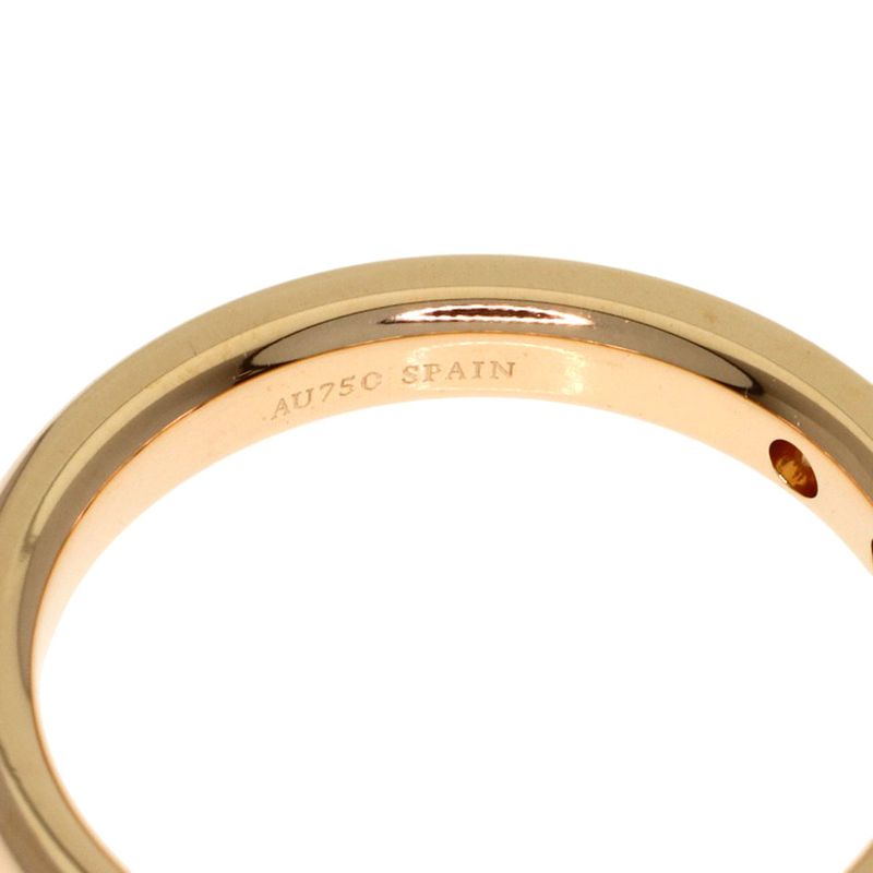 Tiffany & Co Stacking Band Diamond Ring 18k Yellow Gold
