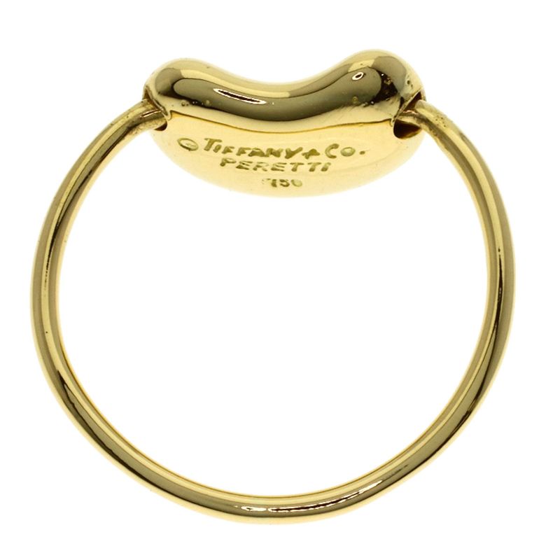 Tiffany & Co Bean Ring 18k Yellow Gold