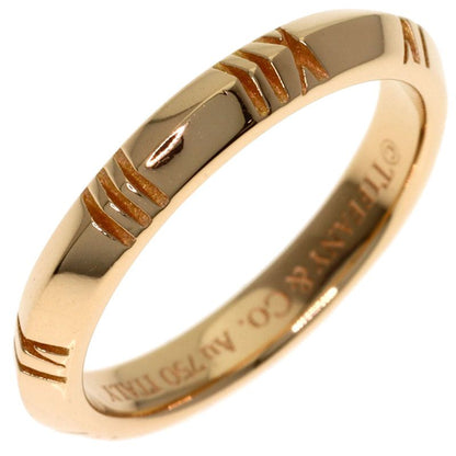Tiffany & Co Atlas Closed Narrow Ring 18k Pink Gold