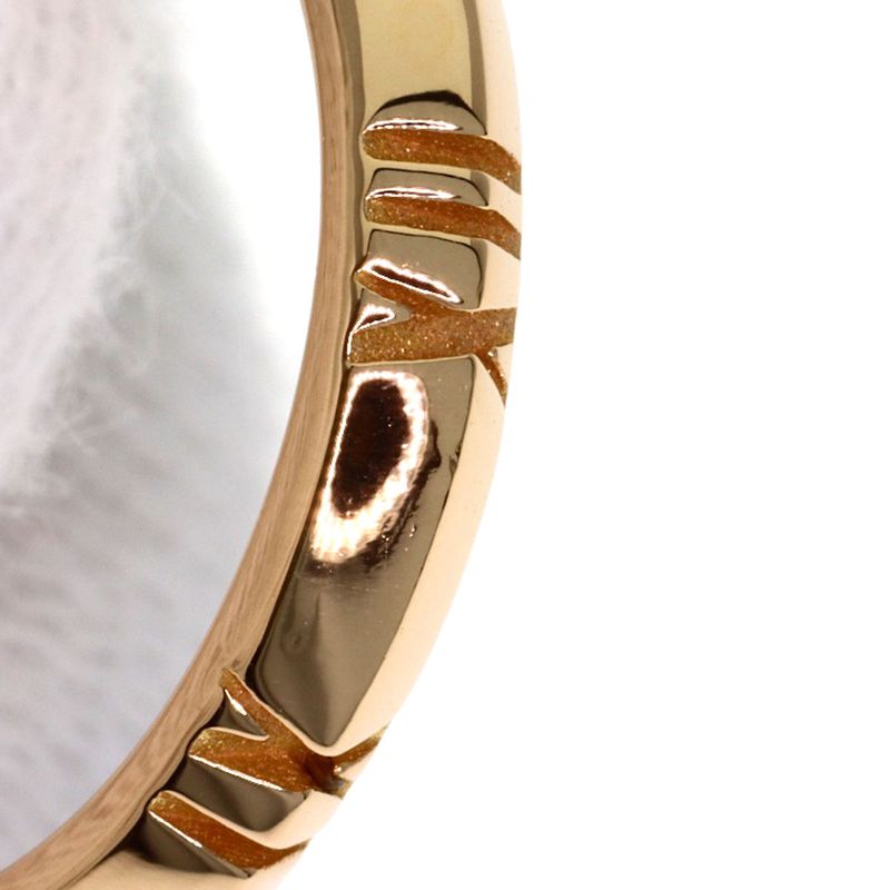 Tiffany & Co Atlas Closed Narrow Ring 18k Pink Gold