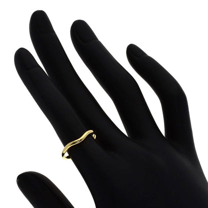 Tiffany & Co T Cube Band Ring 18k Yellow Gold