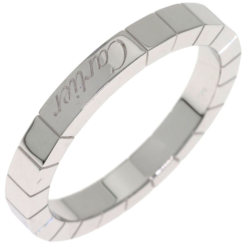 Cartier Lanier 58 Ring 18k White Gold