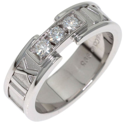 Tiffany & Co Atlas Diamond Ring 18k White Gold