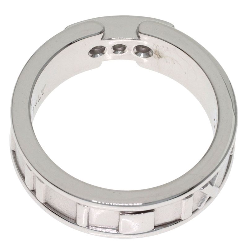 Tiffany & Co Atlas Diamond Ring 18k White Gold