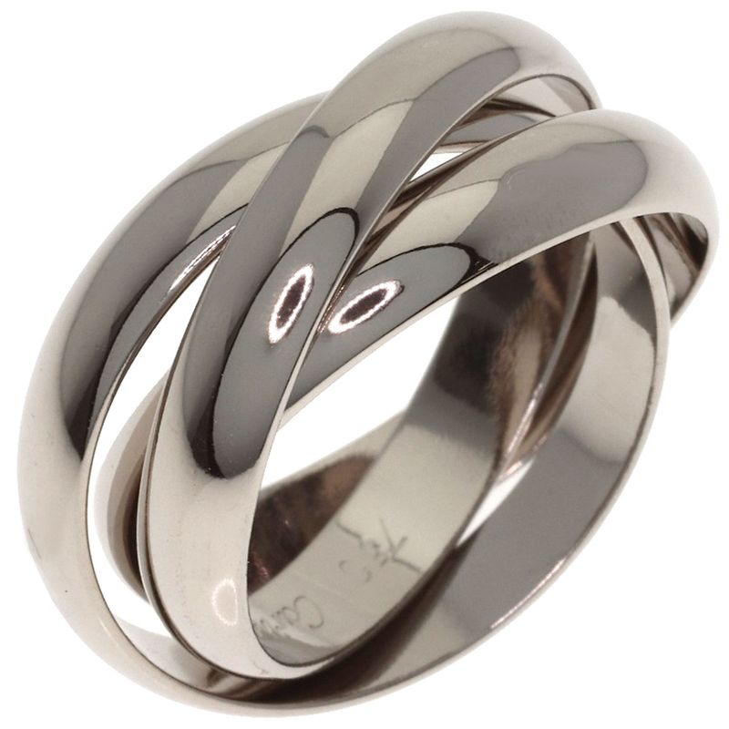 Cartier Trinity 50 Ring 18k White Gold
