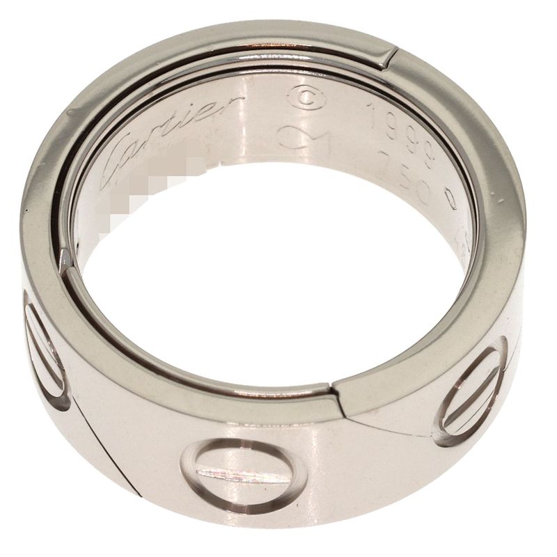 Cartier Astro Love 48 Ring 18k White Gold