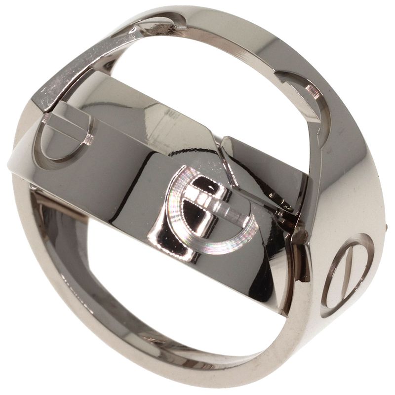 Cartier Astro Love 48 Ring 18k White Gold