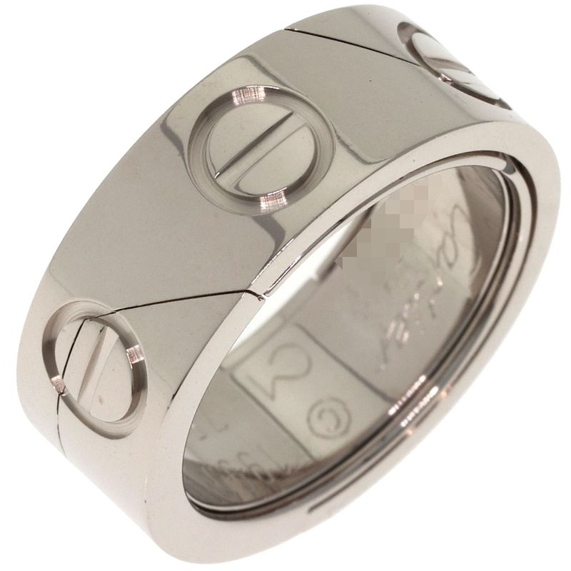 Cartier Astro Love 48 Ring 18k White Gold
