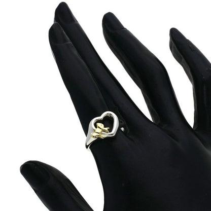 Tiffany & Co Heart Ribbon Ring 18k Yellow Gold