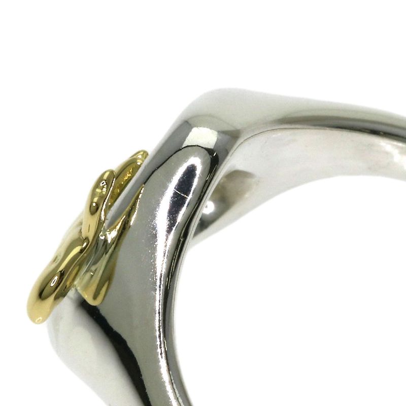 Tiffany & Co Heart Ribbon Ring 18k Yellow Gold