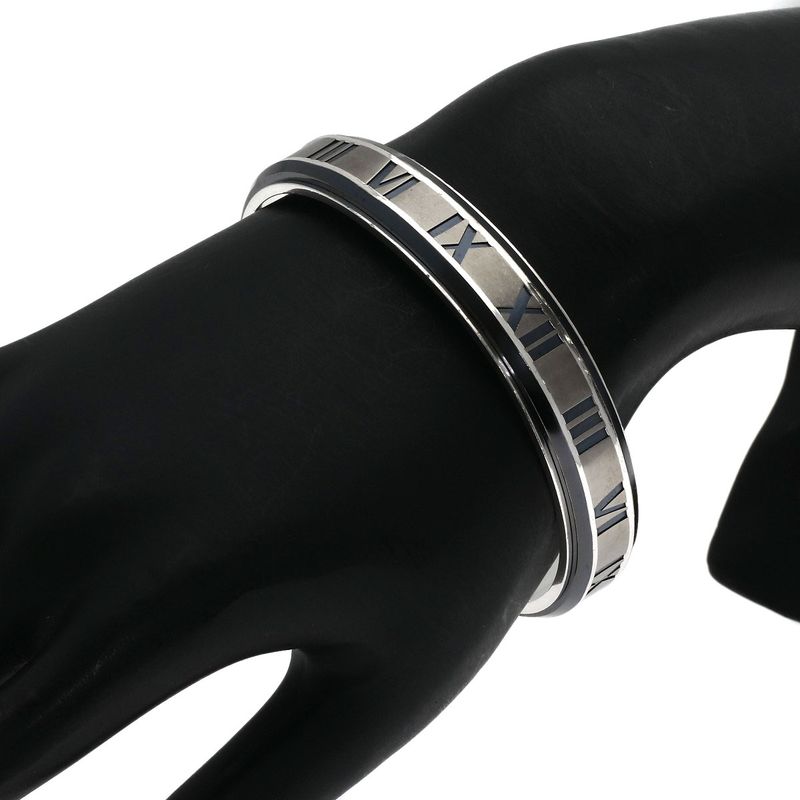 Tiffany & Co Atlas Bangle Bracelet Titanium