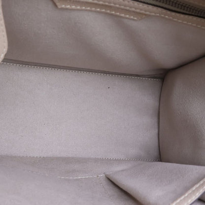 Celine Luggage Micro Beige Leather Handbag