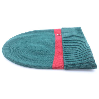 Gucci Double Knit Hat Green Red