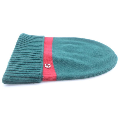 Gucci Double Knit Hat Green Red