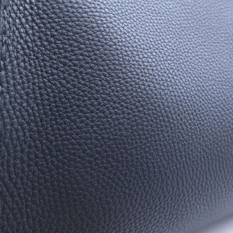Fendi Peekaboo Selleria 2-Way Handbag Shoulder Gray Leather