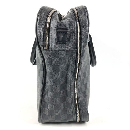 Louis Vuitton Business Bag Overnight Damier Graphite Canvas Black