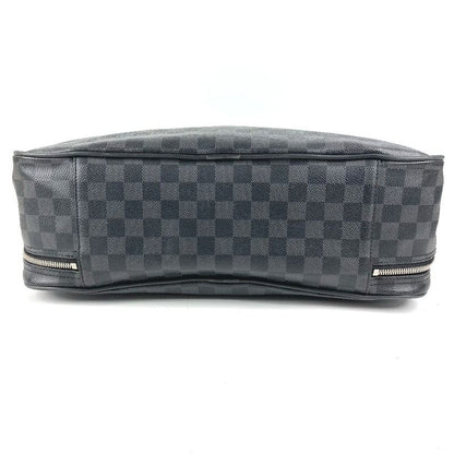 Louis Vuitton Business Bag Overnight Damier Graphite Canvas Black