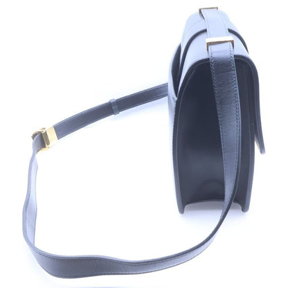 Dior 30 Montaigne Cdlogo Leather Shoulder Bag Gold Black