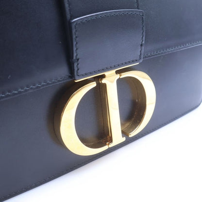Dior 30 Montaigne Cdlogo Leather Shoulder Bag Gold Black
