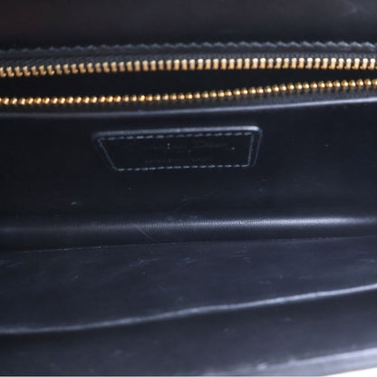 Dior 30 Montaigne Cdlogo Leather Shoulder Bag Gold Black