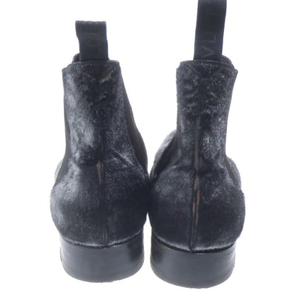 Louis Vuitton Halaco Side Gore Chelsea Boots Black Silver