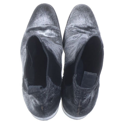 Louis Vuitton Halaco Side Gore Chelsea Boots Black Silver