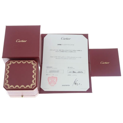 Cartier Trinity Small Ring Yellow Gold Pink White PG WG 50