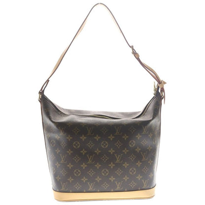 Louis Vuitton Sharon Stone Amfar Three Monogram Leather Shoulder Bag Gold Brown