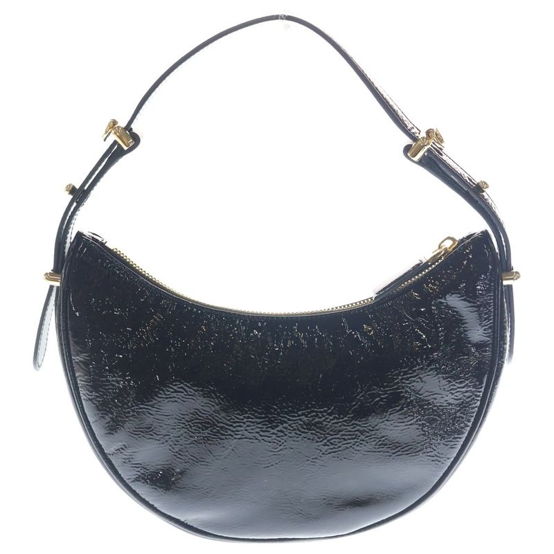 Prada Ake Shoulder Bag Black Gold