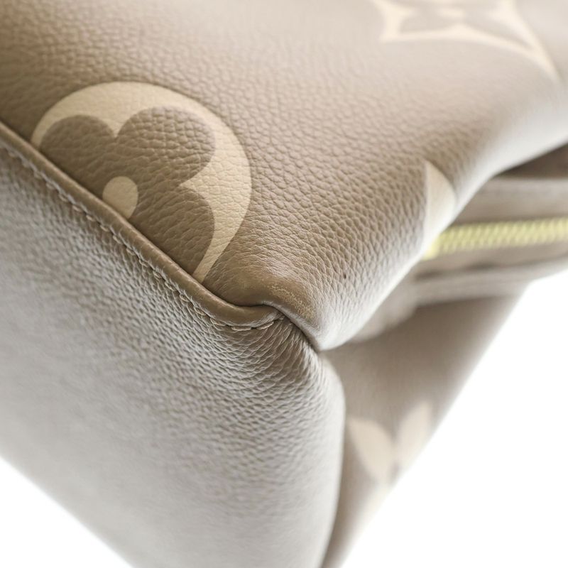 Louis Vuitton Monogram Empreinte Petit Palais PM Bicolor 2-Way Tote Shoulder