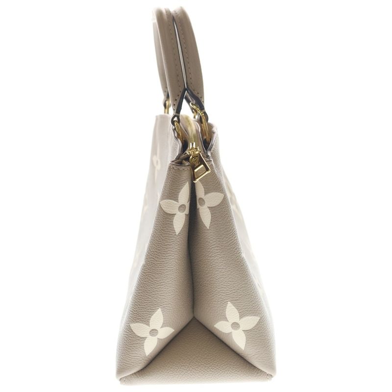Louis Vuitton Monogram Empreinte Petit Palais PM Bicolor 2-Way Tote Shoulder