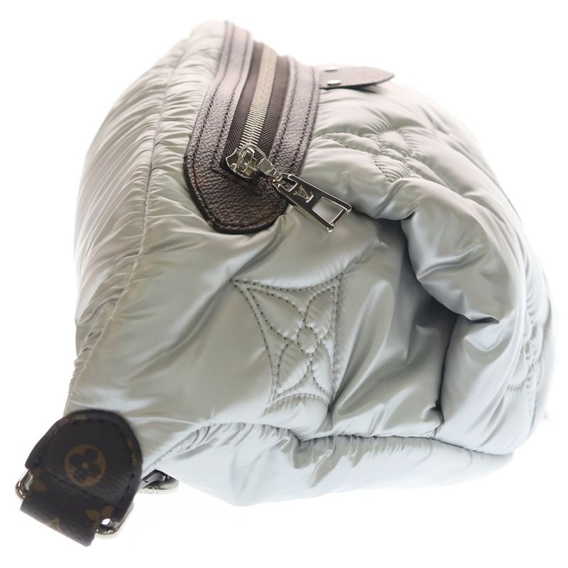 Louis Vuitton LV Pillow Maxi Bum Bag Recycled Metallic Nylon Monogram Body