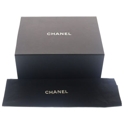 Chanel Quilted Hobo Large Lambskin Leather Shoulder Bag Gold Black Plate