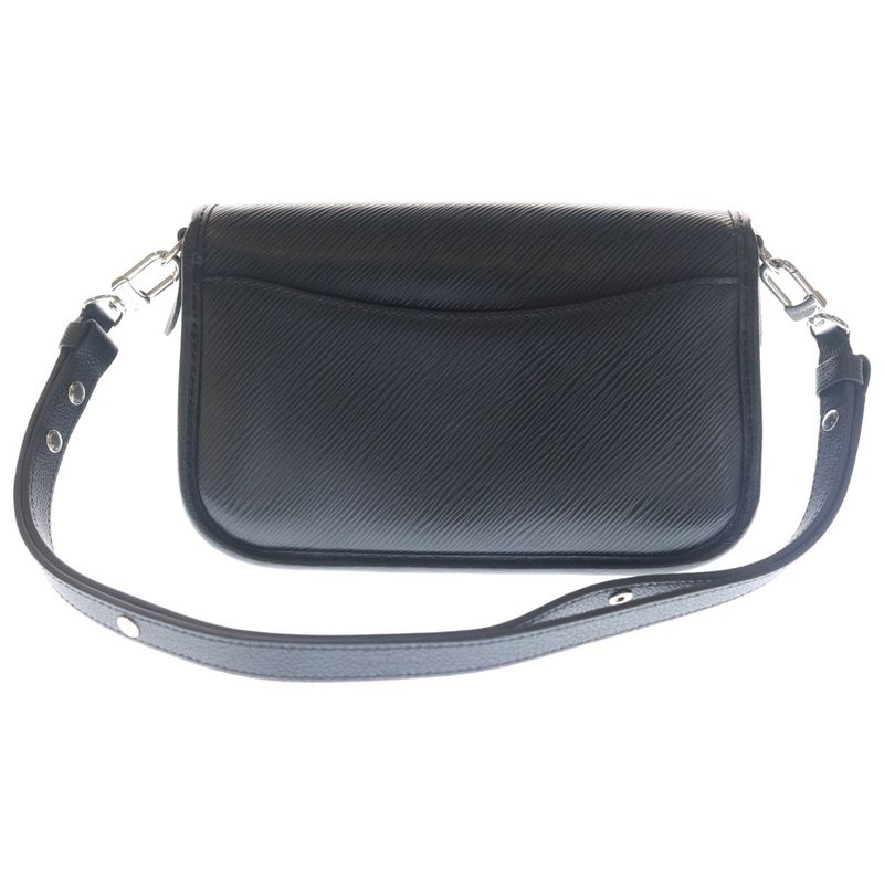 Louis Vuitton Epi Buci NM Black Leather Shoulder Bag