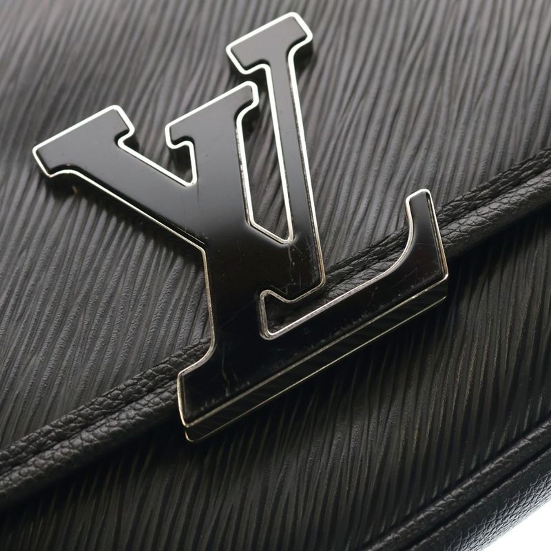Louis Vuitton Epi Buci NM Black Leather Shoulder Bag