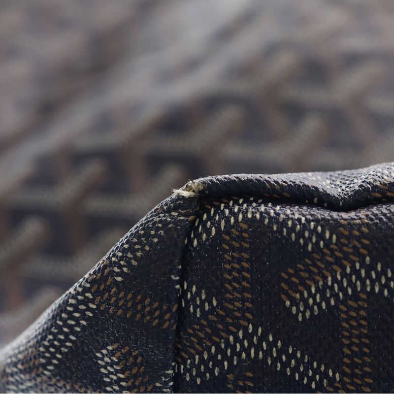 Goyard Saint Louis PM Tote Navy Blue Leather