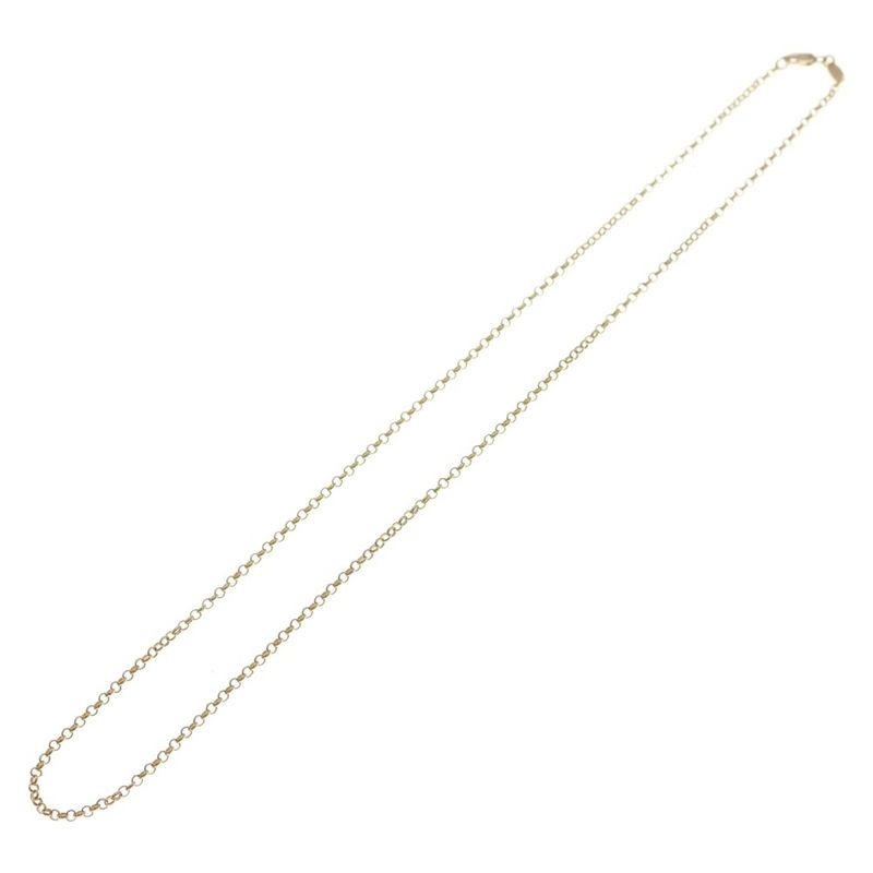 Chrome Hearts 22k Neckchain Roll Chain Necklace Gold