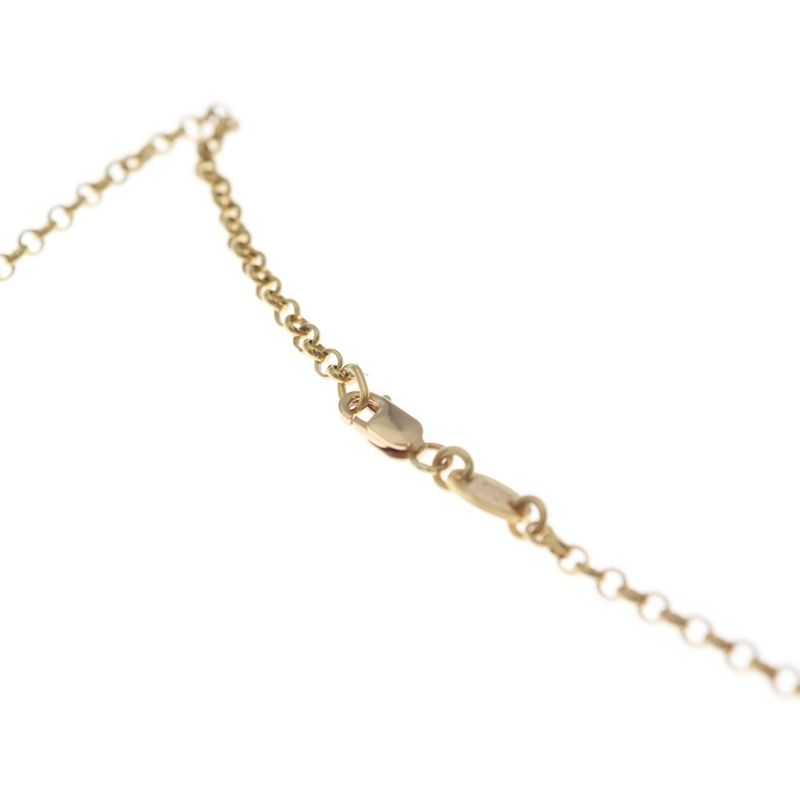 Chrome Hearts 22k Neckchain Roll Chain Necklace Gold