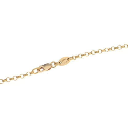 Chrome Hearts 22k Neckchain Roll Chain Necklace Gold
