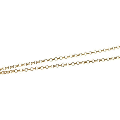 Chrome Hearts 22k Neckchain Roll Chain Necklace Gold