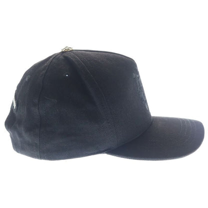 Chrome Hearts Trucker Cap Vine Daga Embroidered Cross Ball Cap Black Hat