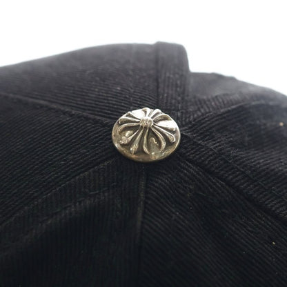 Chrome Hearts Trucker Cap Vine Daga Embroidered Cross Ball Cap Black Hat