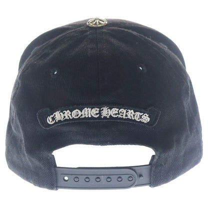 Chrome Hearts Trucker Cap Vine Daga Embroidered Cross Ball Cap Black Hat