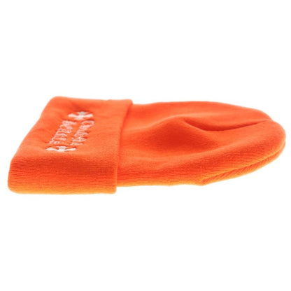 Chrome Hearts Watch Cap Logo Embroidered Beanie Orange Hat