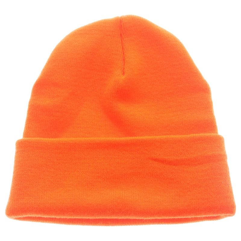 Chrome Hearts Watch Cap Logo Embroidered Beanie Orange Hat