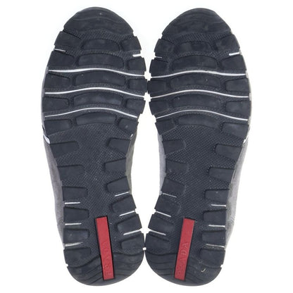 Prada Sport Suede Low Cut Sneakers Shoes Gray