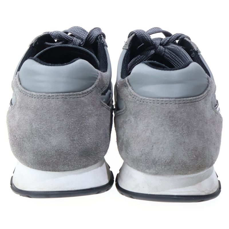 Prada Sport Suede Low Cut Sneakers Shoes Gray
