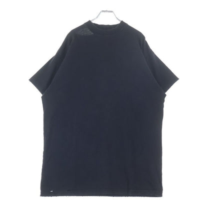 Balenciaga Logo Back Print Crew Neck Short Sleeve T-Shirt Black
